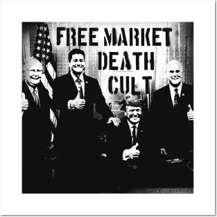 FREE MARKET DEATH CULT Posters and Art